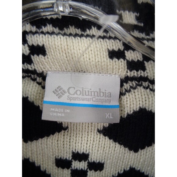 Columbia Pine Street Jacquard Pullover Sweater Size XL Fair Isle Turtleneck New - Picture 12 of 13